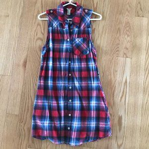 Forever 21 Flannel Dress Size Small